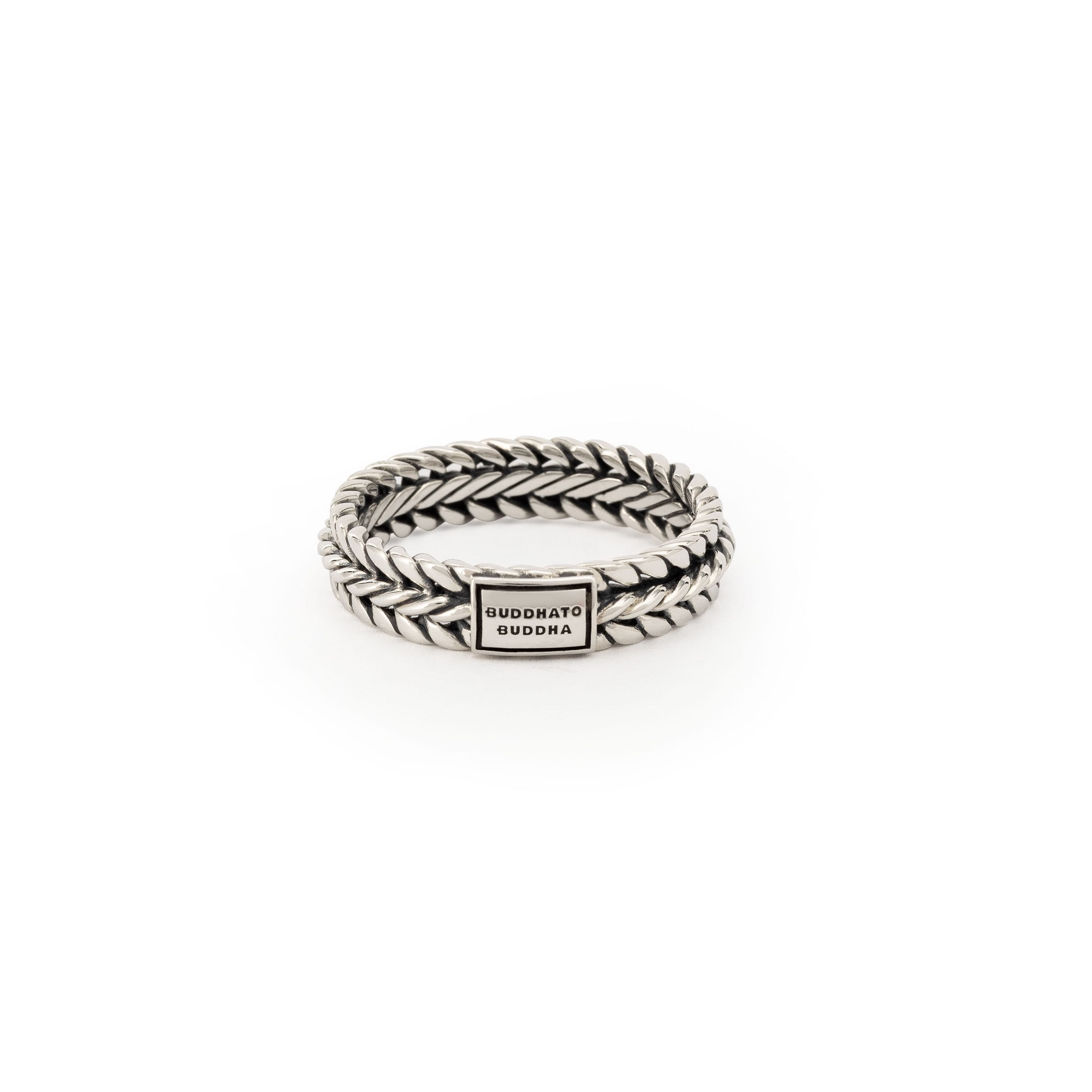 Buddha to Buddha - Nurul XS Ring Silver, Zilver 622 Maat:18 - 001J026220118
